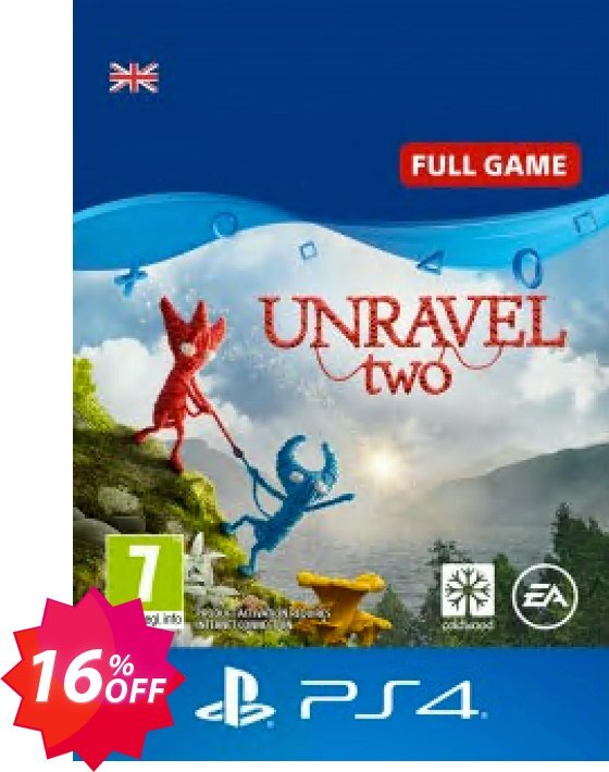 Unravel Two 2 PS4 Coupon code 16% discount 