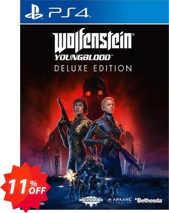 Wolfenstein: Youngblood Deluxe Edition PS4, EU  Coupon code 11% discount 