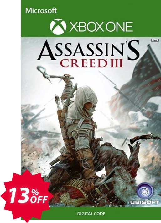 Assassin's Creed 3 Xbox One Coupon code 13% discount 