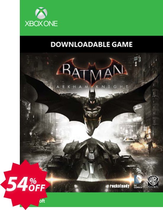 Batman: Arkham Knight Xbox One - Digital Code Coupon code 54% discount 
