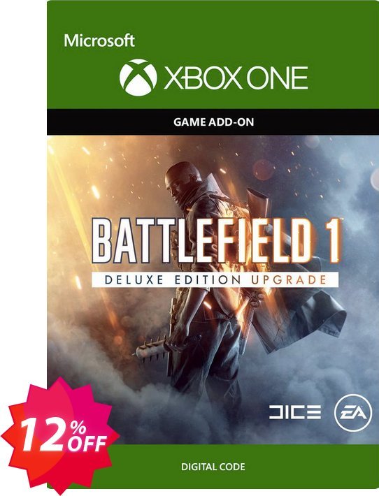 Battlefield 1 Deluxe Edition UPGRADE Xbox One Coupon code 12% discount 