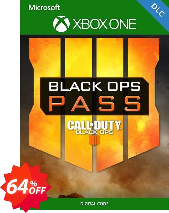 Call of Duty: Black Ops 4 - Black Ops Pass Xbox One, UK  Coupon code 64% discount 