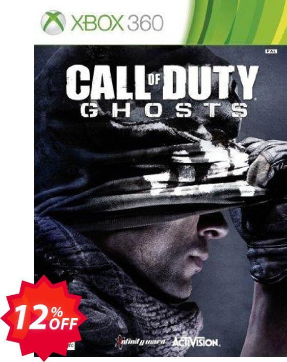 Call of Duty, COD : Ghosts Xbox 360 - Digital Code Coupon code 12% discount 