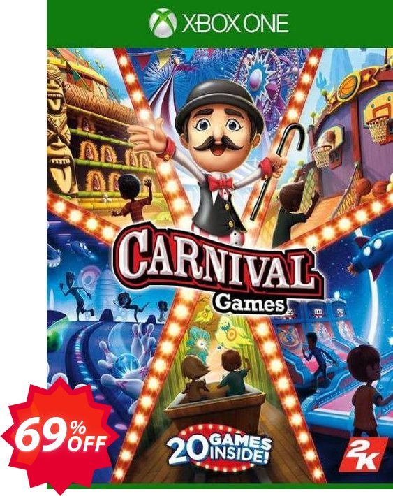 Carnival Games Xbox One Coupon code 69% discount 