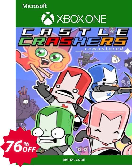 Castle Crashers Remastered Xbox One, UK  Coupon code 76% discount 