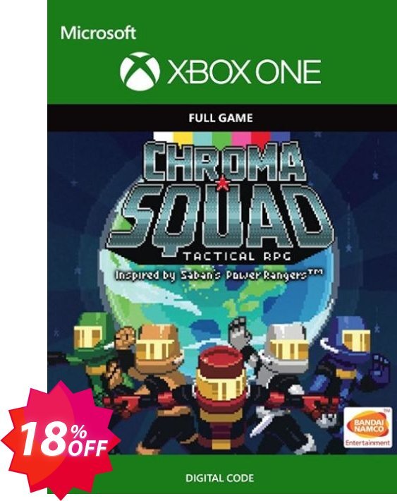 Chroma Squad Xbox One Coupon code 18% discount 