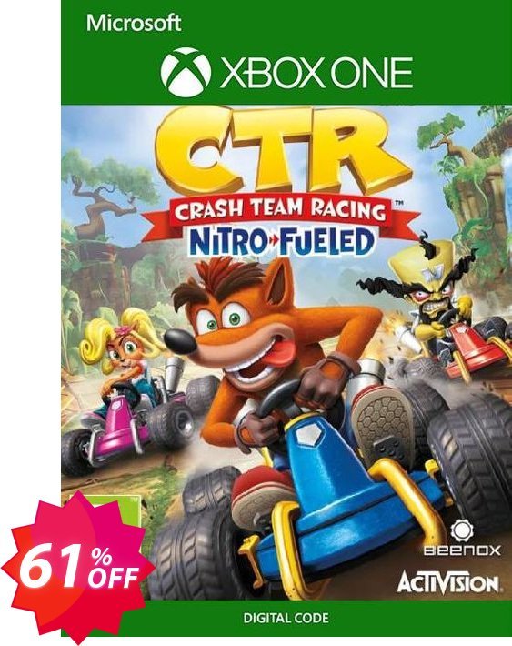 Crash Team Racing Nitro-Fueled Xbox one, UK  Coupon code 61% discount 