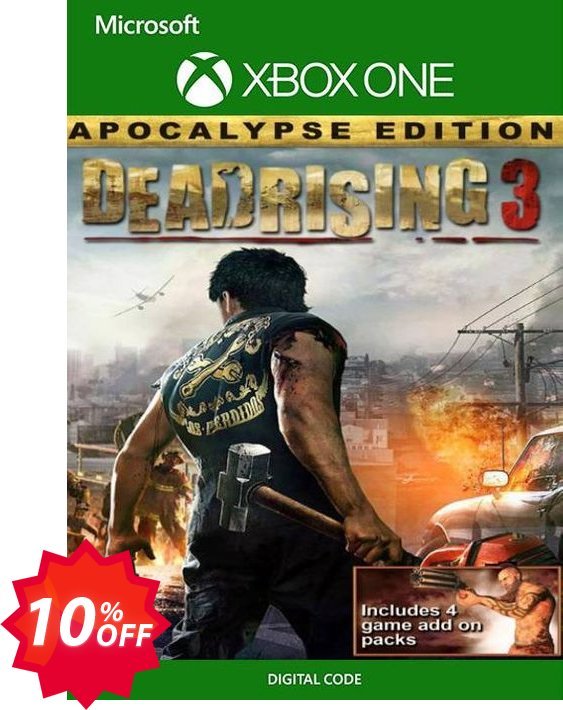 Dead Rising 3: Apocalypse Edition Xbox One Coupon code 10% discount 