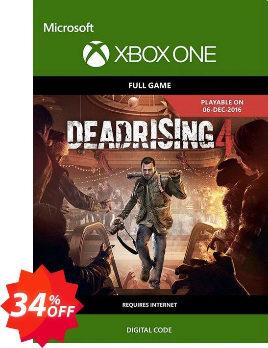 Dead Rising 4 Xbox One Coupon code 34% discount 