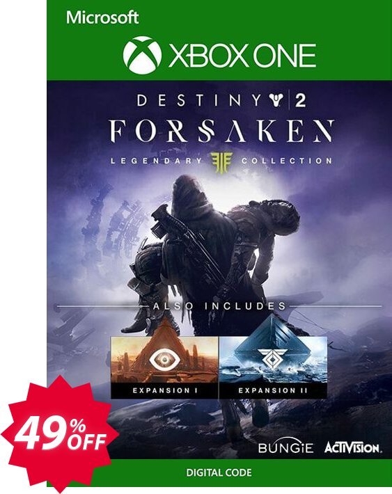 Destiny 2 Forsaken - Legendary Collection Xbox One Coupon code 49% discount 