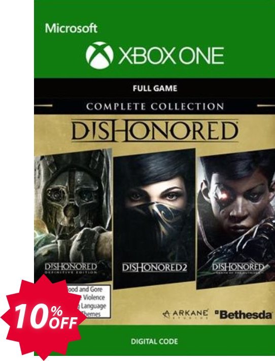 Dishonored Complete Collection Xbox One Coupon code 10% discount 
