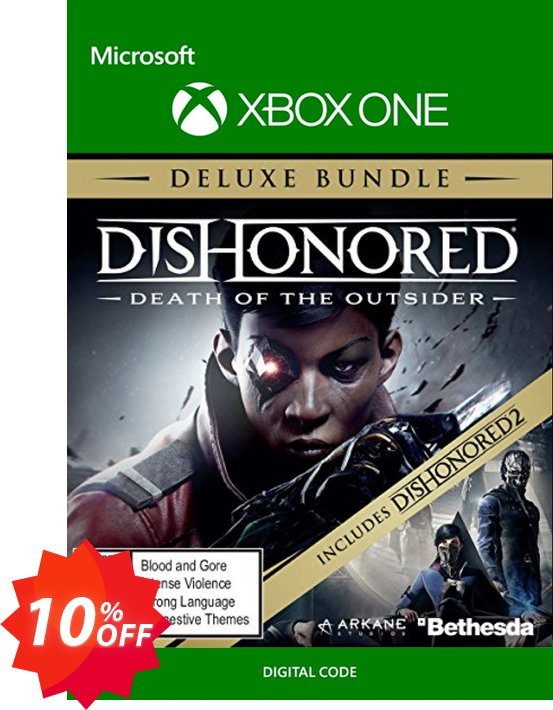 Dishonored: Death of the Outsider - Deluxe Bundle Xbox One Coupon code 10% discount 