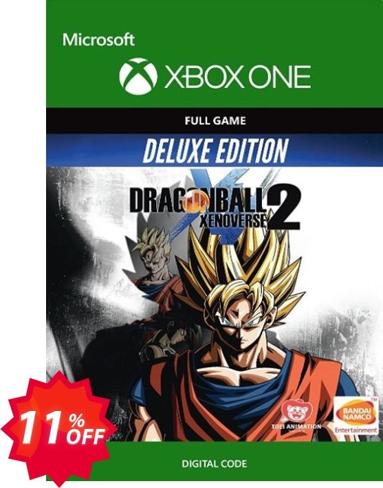 Dragon Ball Xenoverse 2 Digital Deluxe Edition Xbox One Coupon code 11% discount 