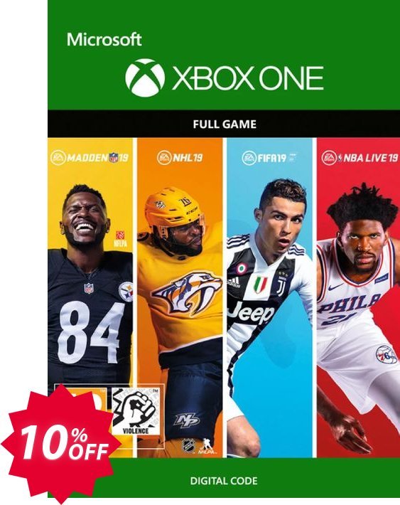 EA Sports 19 Bundle Xbox One Coupon code 10% discount 