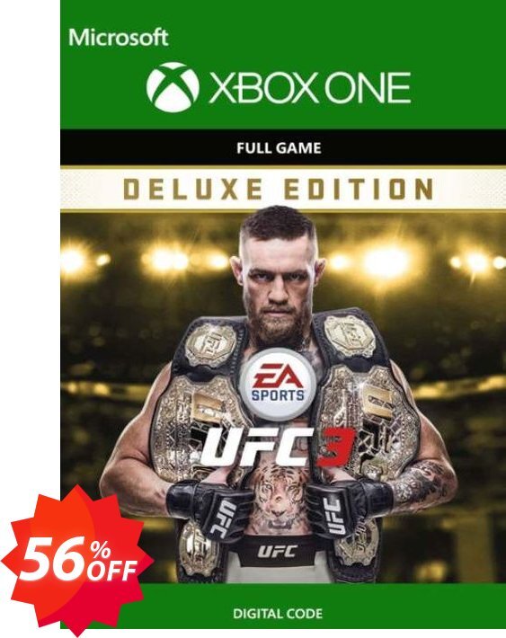EA Sports UFC 3 - Deluxe Edition Xbox One, UK  Coupon code 56% discount 