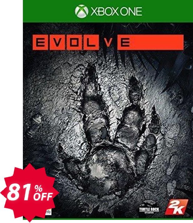 Evolve Xbox One - Digital Code Coupon code 81% discount 