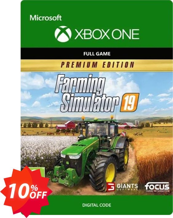 Farming Simulator 19: Premium Edition Xbox One Coupon code 10% discount 