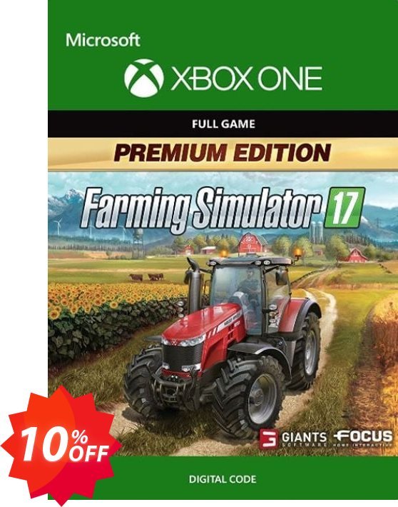 Farming Simulator 2017 Premium Edition Xbox One Coupon code 10% discount 
