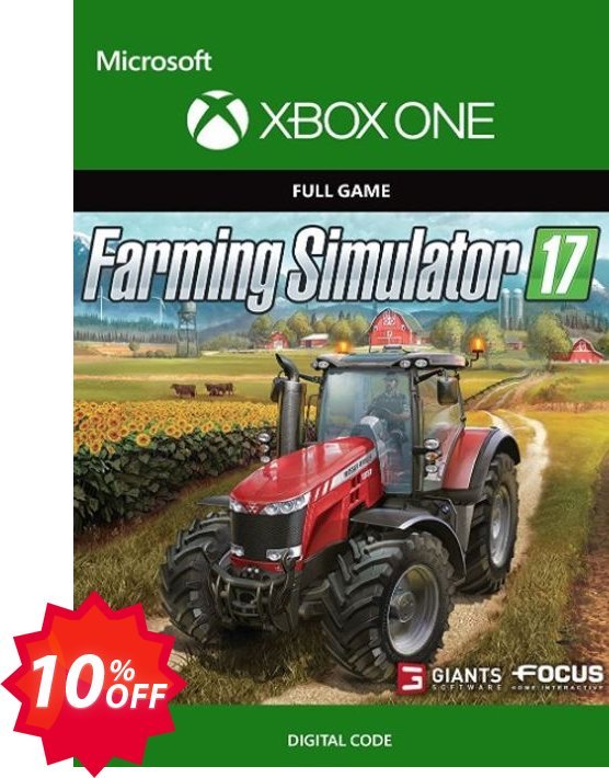 Farming Simulator 2017 Xbox One Coupon code 10% discount 