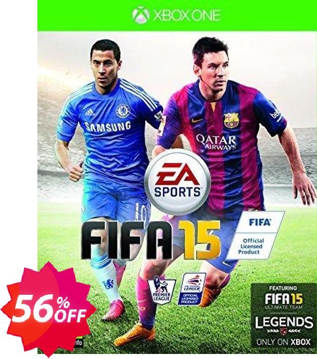 FIFA 15 Xbox One - Digital Code Coupon code 56% discount 