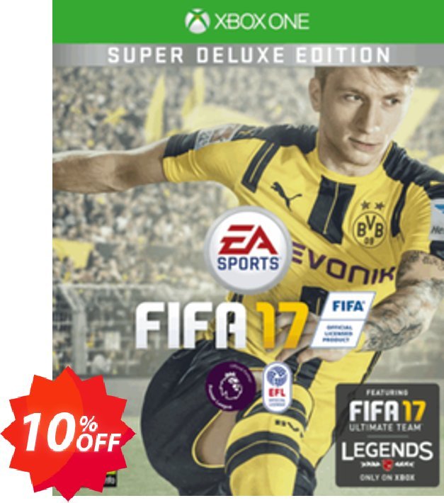 FIFA 17 Super Deluxe Edition Xbox One - Digital Code Coupon code 10% discount 
