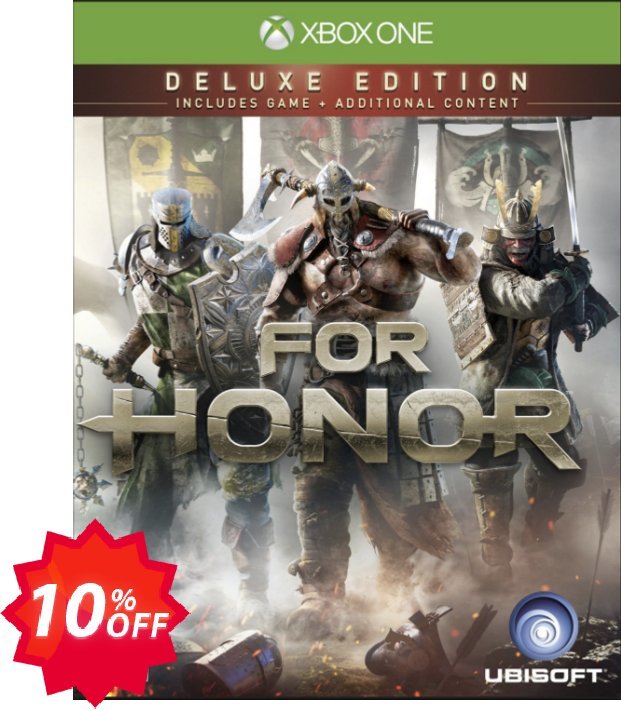 For Honor Deluxe Edition Xbox One Coupon code 10% discount 