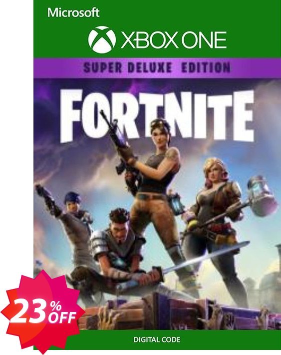 Fortnite - Super Deluxe Founders Pack Xbox One Coupon code 23% discount 