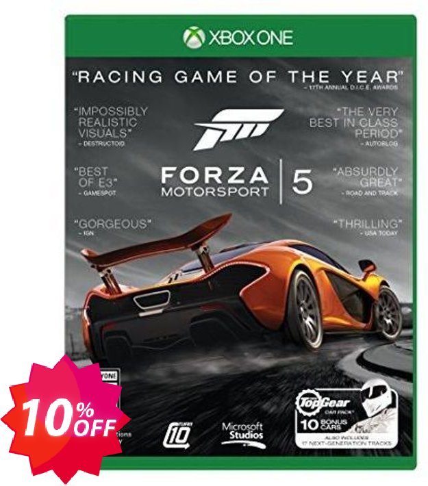 Forza 5: Game of the Year Edition Xbox One - Digital Code Coupon code 10% discount 