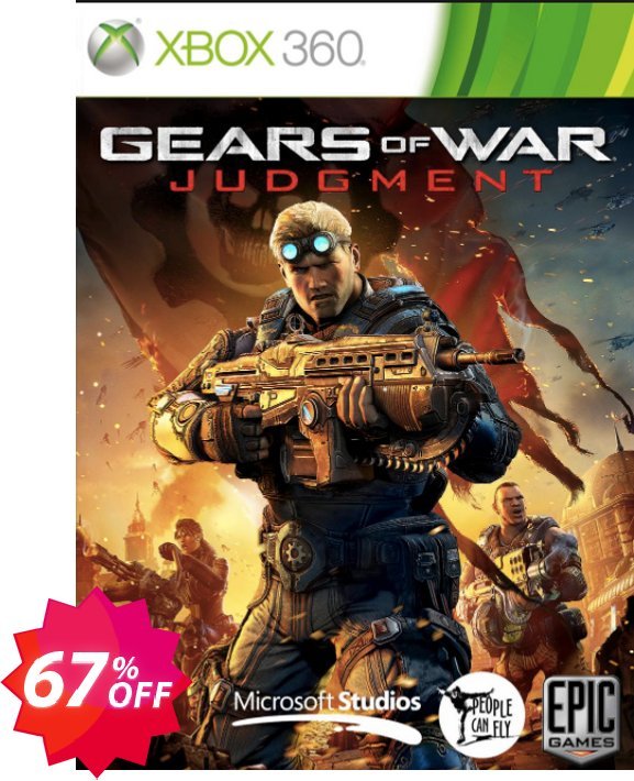 Gears of War Judgement Xbox 360 Coupon code 67% discount 