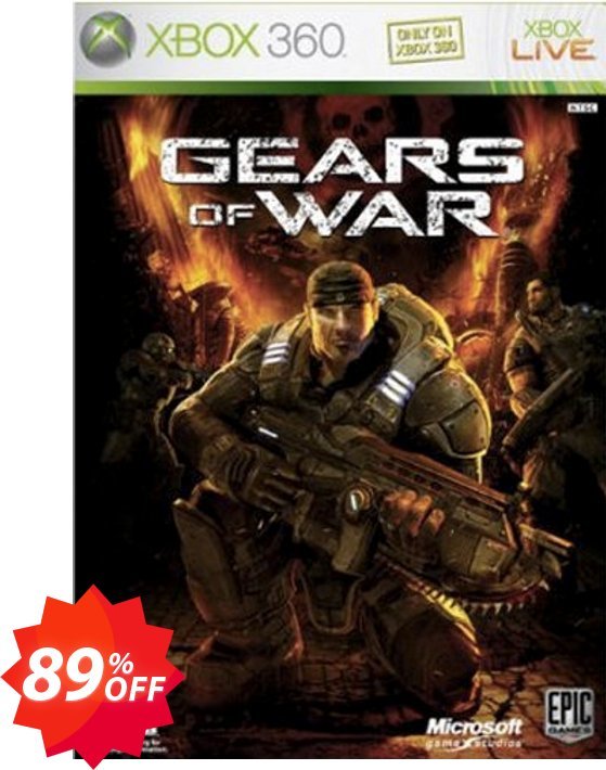 Gears of War Xbox 360 Coupon code 89% discount 