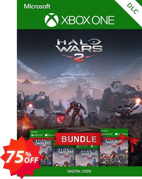 Halo Wars 2 DLC Bundle Xbox One Coupon code 75% discount 