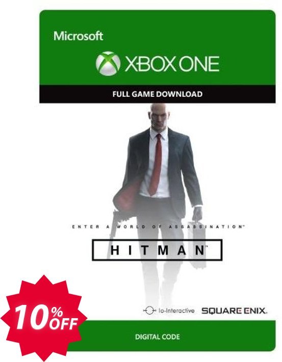 Hitman The Full Experience Xbox One - Digital Code Coupon code 10% discount 