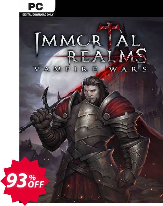 Immortal Realms: Vampire Wars PC, WW  Coupon code 93% discount 