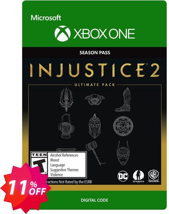 Injustice 2 Ultimate Pack Xbox One Coupon code 11% discount 