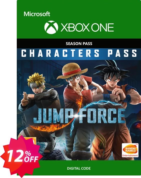 Jump Force Character Pass Xbox One Coupon code 12% discount 