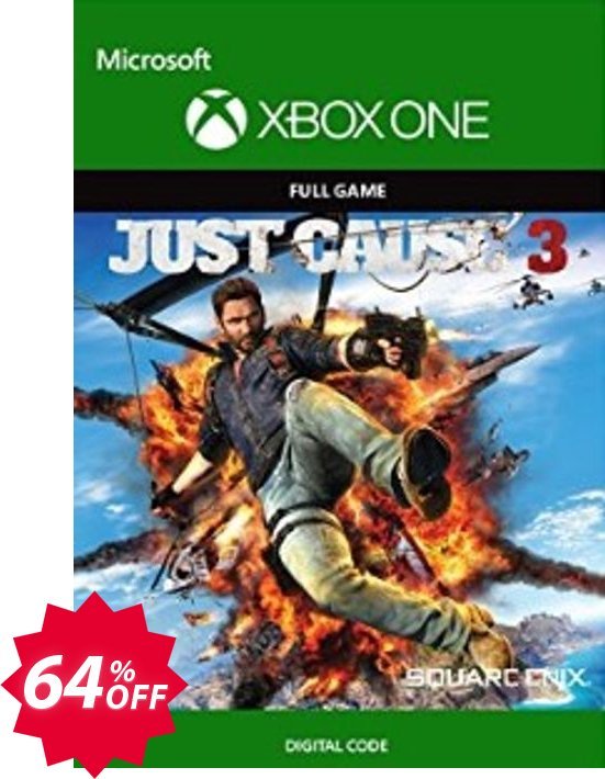 Just Cause 3 Xbox One Coupon code 64% discount 