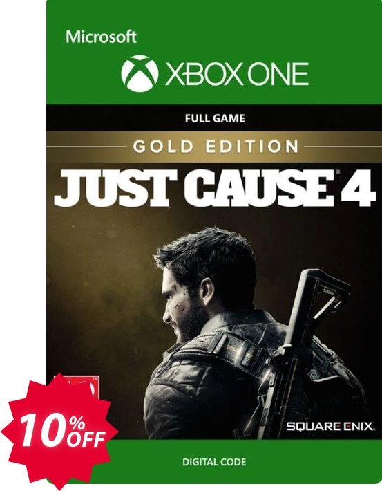 Just Cause 4 Gold Edition Xbox One Coupon code 10% discount 