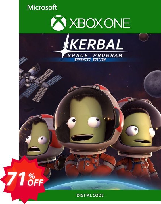 Kerbal Space Program Enhanced Edition Xbox One, UK  Coupon code 71% discount 
