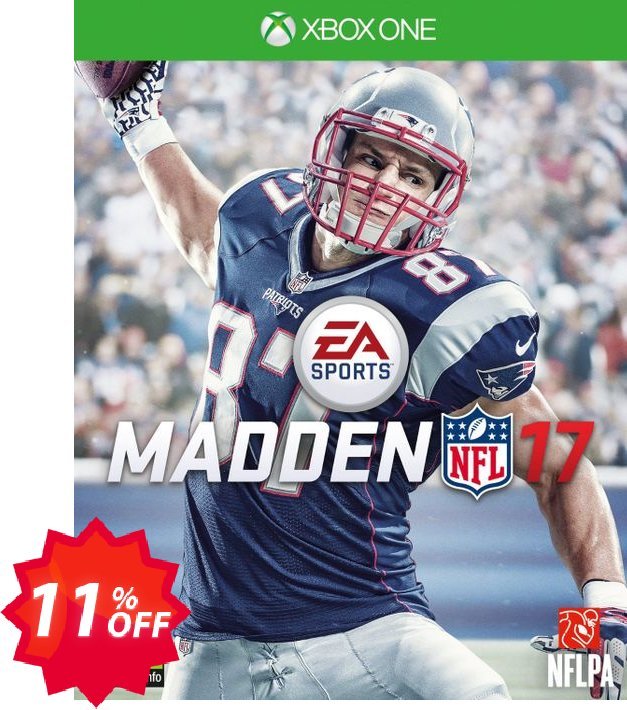 Madden NFL 17, Xbox One  Coupon code 11% discount 