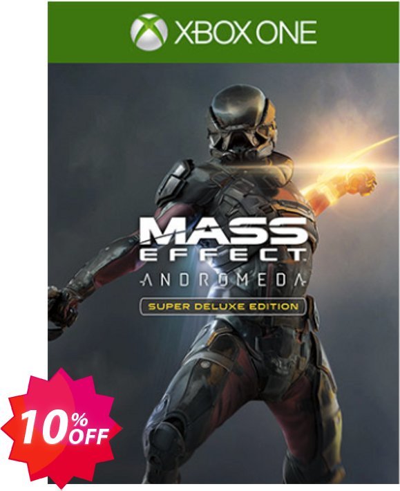 Mass Effect Andromeda Super Deluxe Edition Xbox One Coupon code 10% discount 