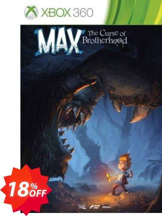 Max: The Curse of Brotherhood Xbox 360 - Digital Code Coupon code 18% discount 