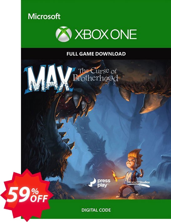 Max: The Curse of Brotherhood - Xbox One Digital Code Coupon code 59% discount 