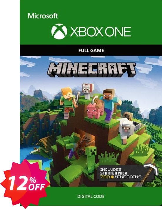 Minecraft Starter Collection Xbox One Coupon code 12% discount 