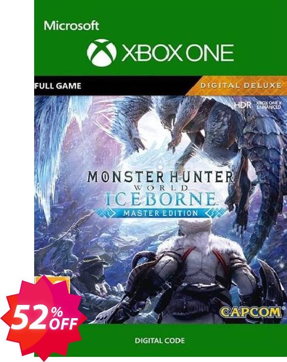 Monster Hunter World: Iceborne - Master Edition Deluxe Xbox One, UK  Coupon code 52% discount 