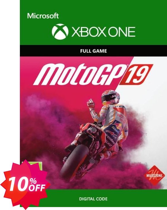 MotoGP 19 Xbox One Coupon code 10% discount 