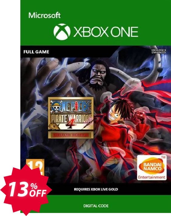 One Piece: Pirate Warriors 4 - Deluxe Edition Xbox One Coupon code 13% discount 