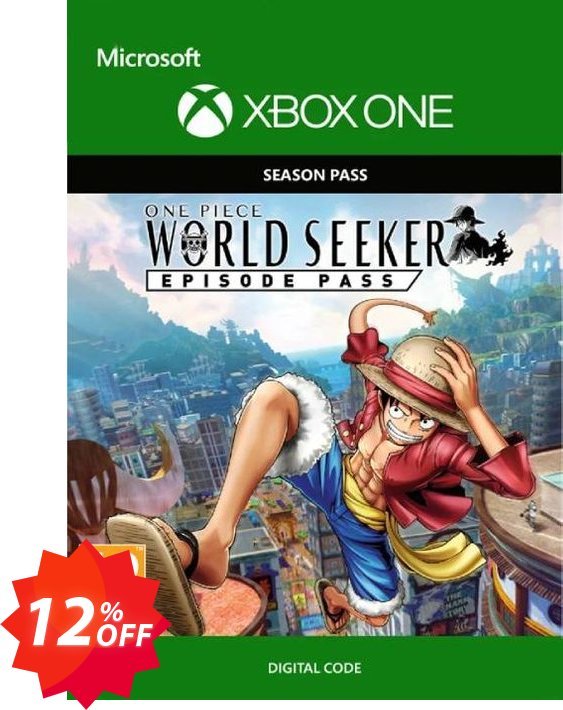 One Piece World Seeker Episode Pass Xbox One Coupon code 12% discount 
