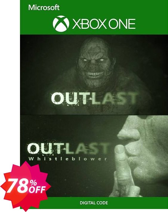Outlast Bundle of Terror Xbox One, UK  Coupon code 78% discount 
