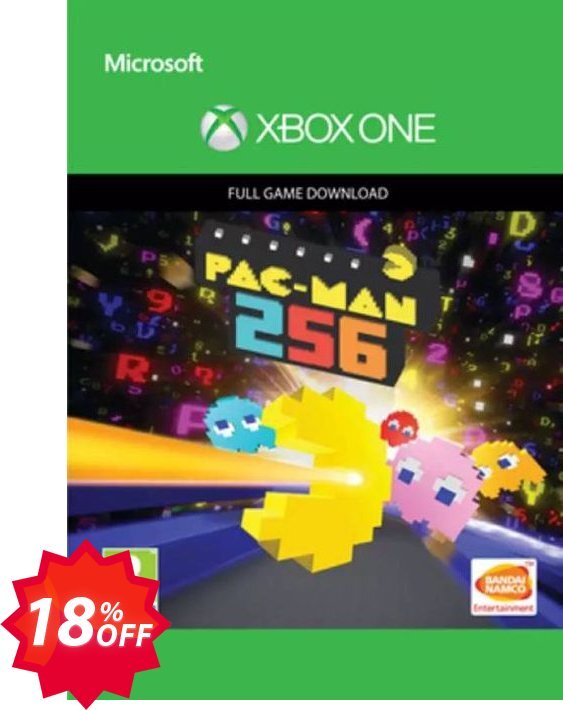 Pac-Man 256 Xbox One Coupon code 18% discount 