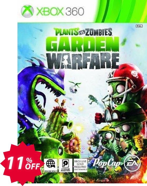 Plants Vs Zombies: Garden Warfare Xbox 360 - Digital Code Coupon code 11% discount 